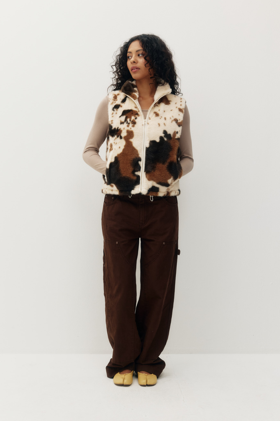 Kuwalla Women’s Murra Faux-Fur Vest
