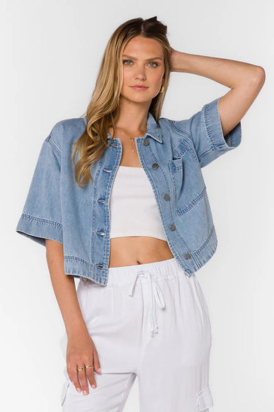 Heather Boxy Shirt