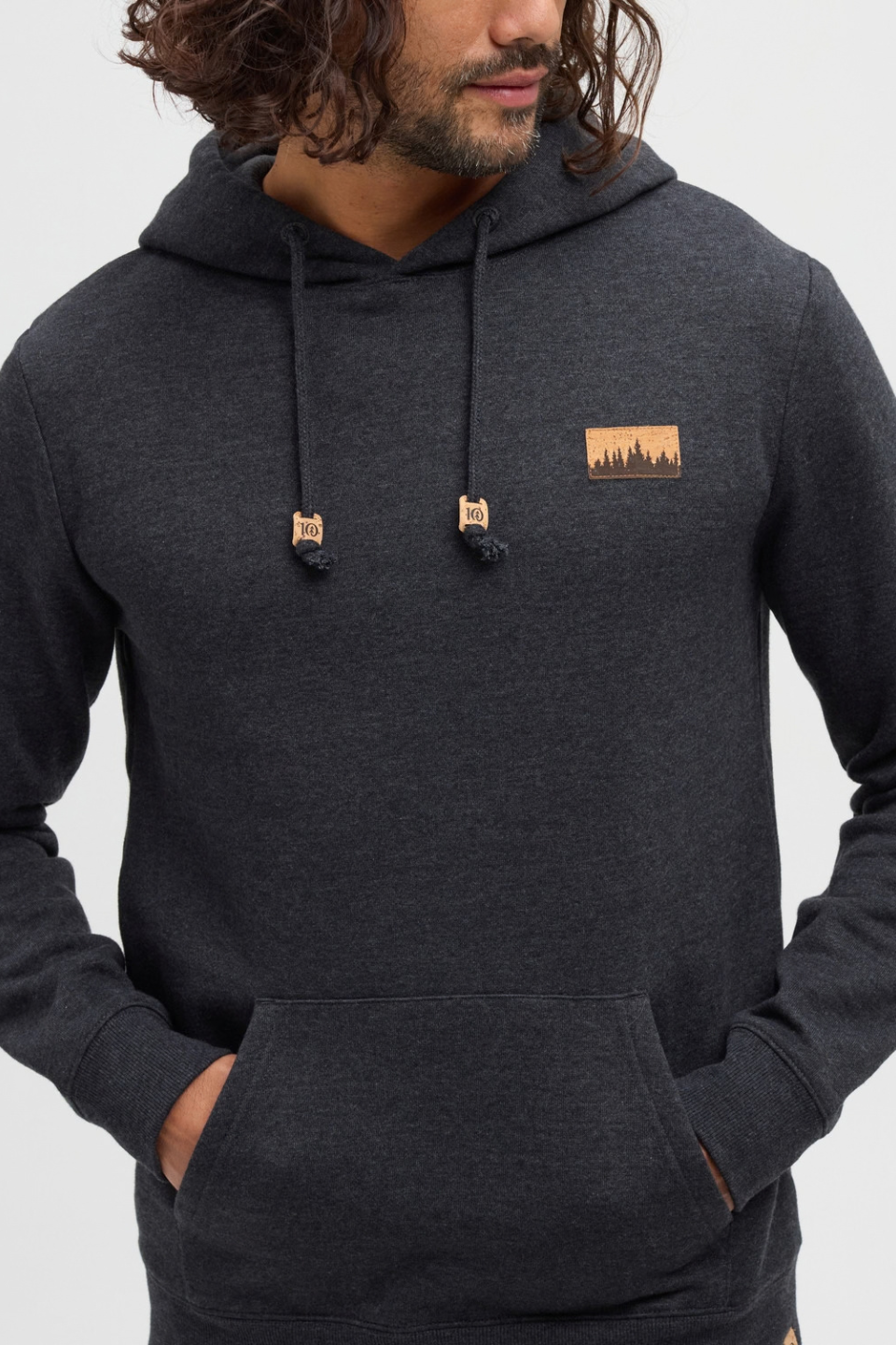 Tentree Juniper Cork Patch Hoodie