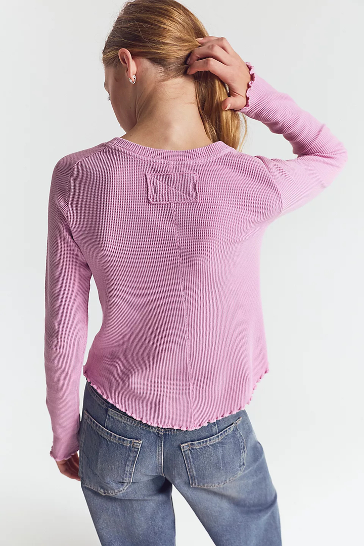 We The Free Easy Does It Long Sleeve Tee FREE PEOPLE