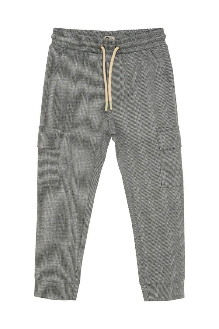 Stripe Cargo Pants | Grey