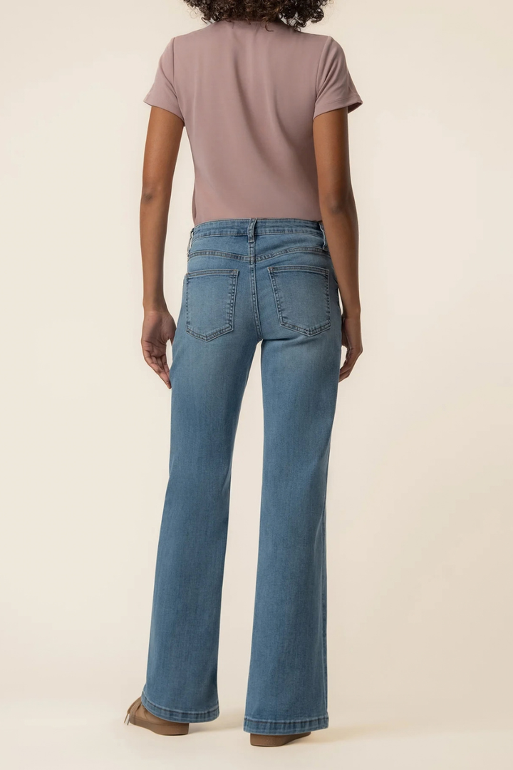 KUT From The Kloth Jean High Rise Wide Straight Leg