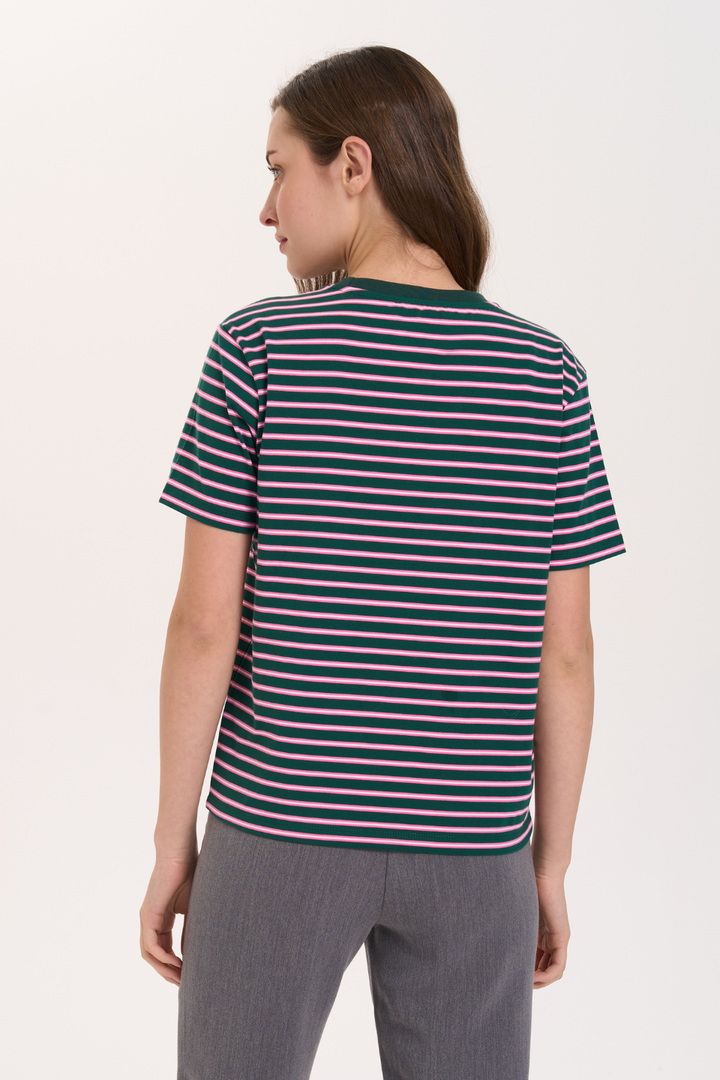 24COLOURS Larsen Multi Stripe Tee