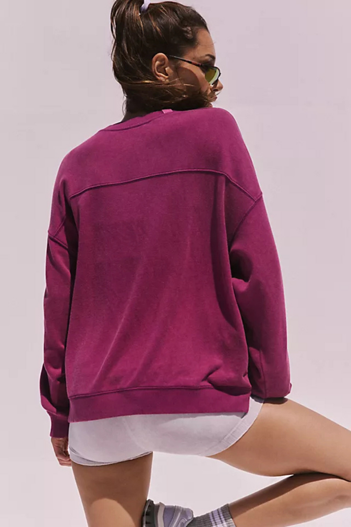 All Star Embroidered Pullover