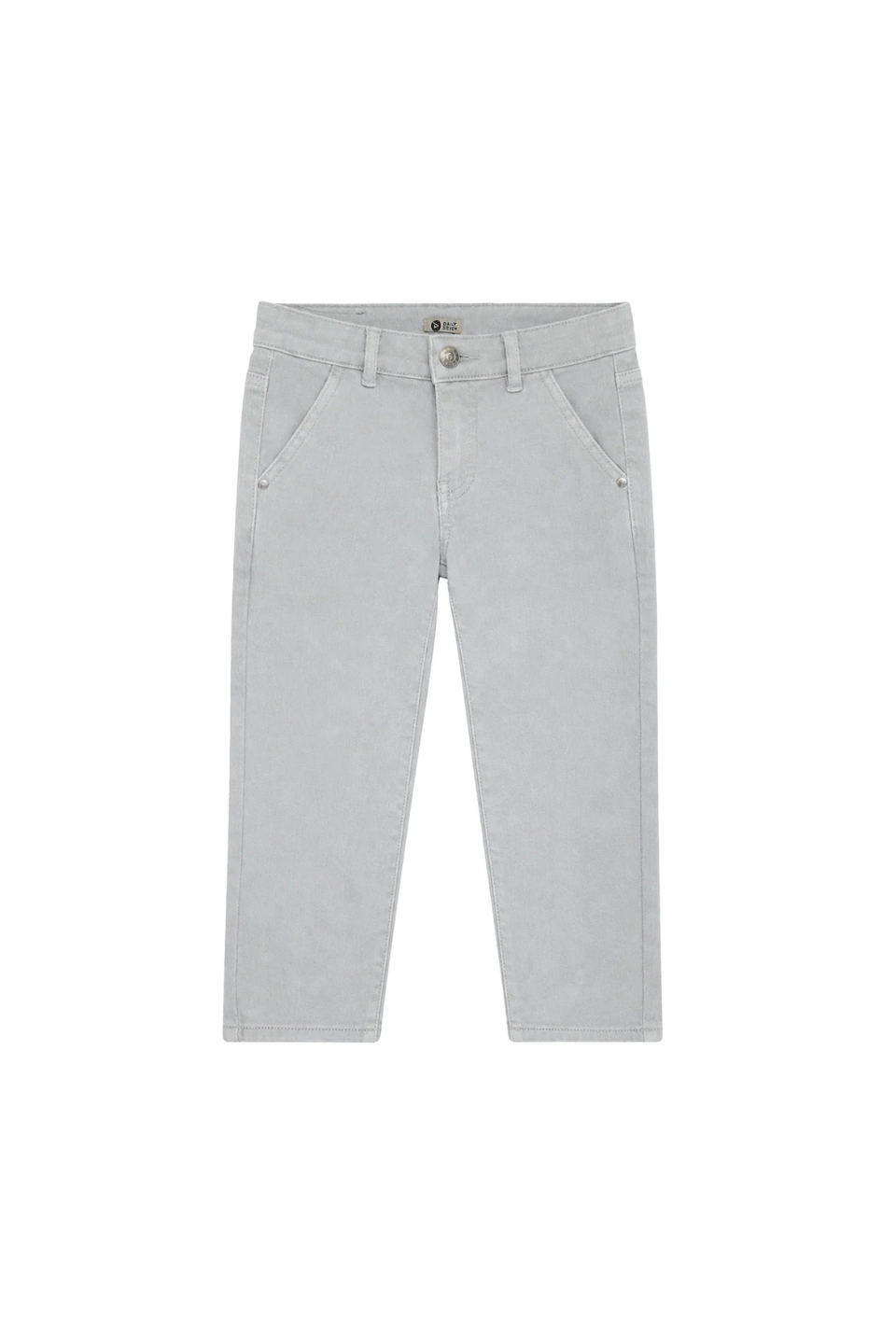 Daily Seven Straight Fit Trousers  - Stone Grey