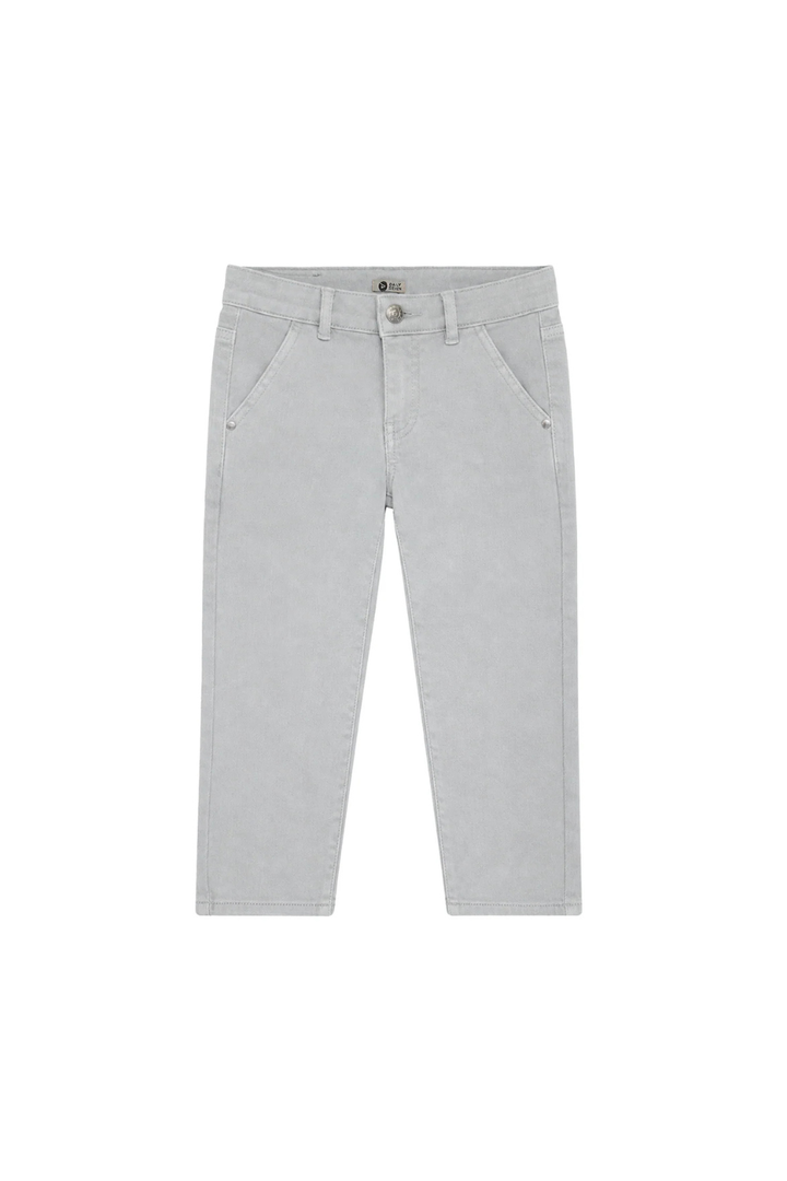 Daily Seven Straight Fit Trousers  - Stone Grey