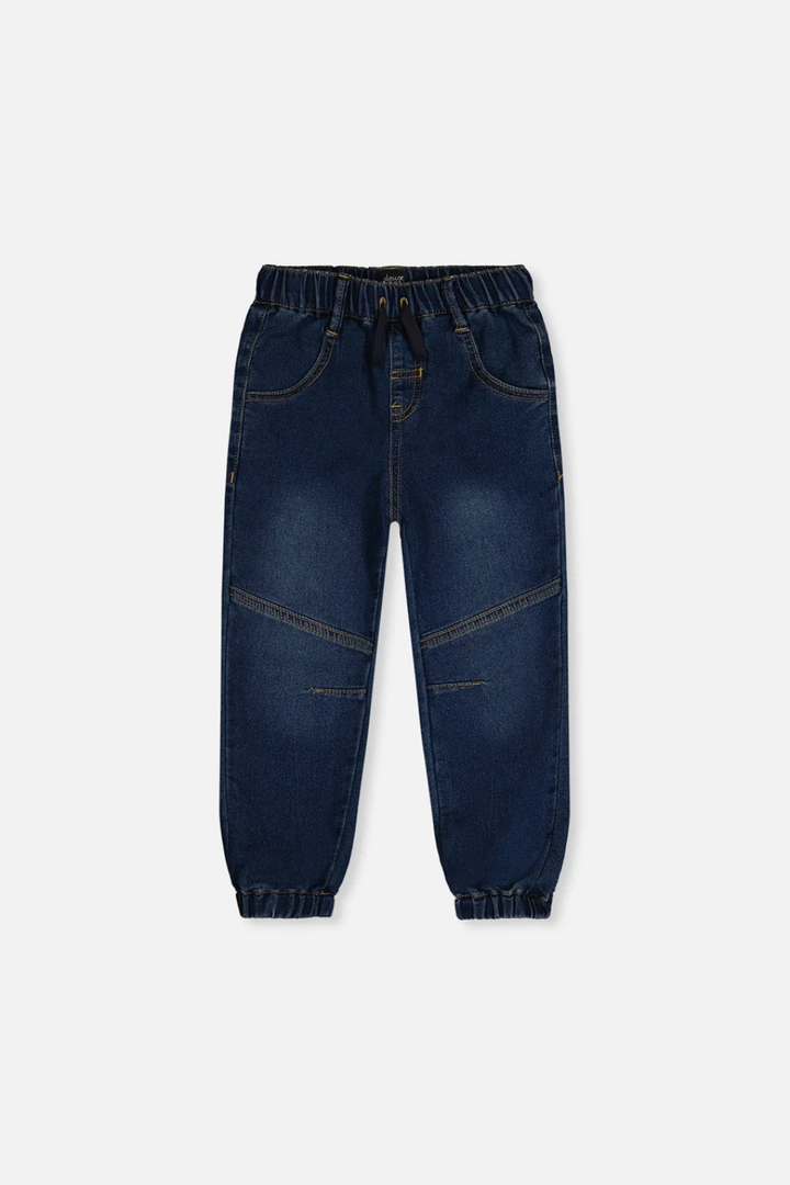 Deux Par Deux French Terry Denim Jogger Pants DEUX PAR DEUX