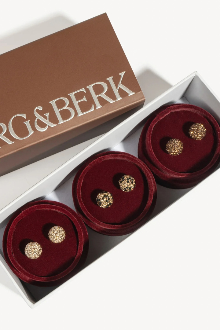 HILLBERG &amp; BERK Triple Shot Trio Sparkle Set