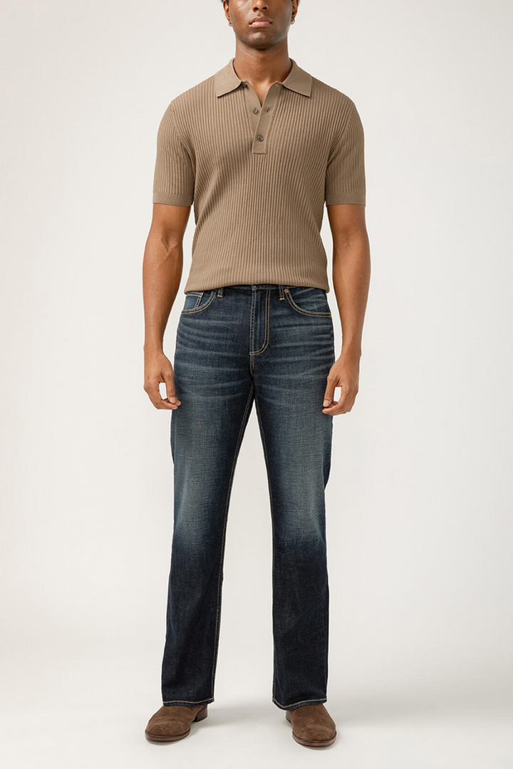 Zac Relaxed Fit Straight Leg Luxe Heritage Jeans