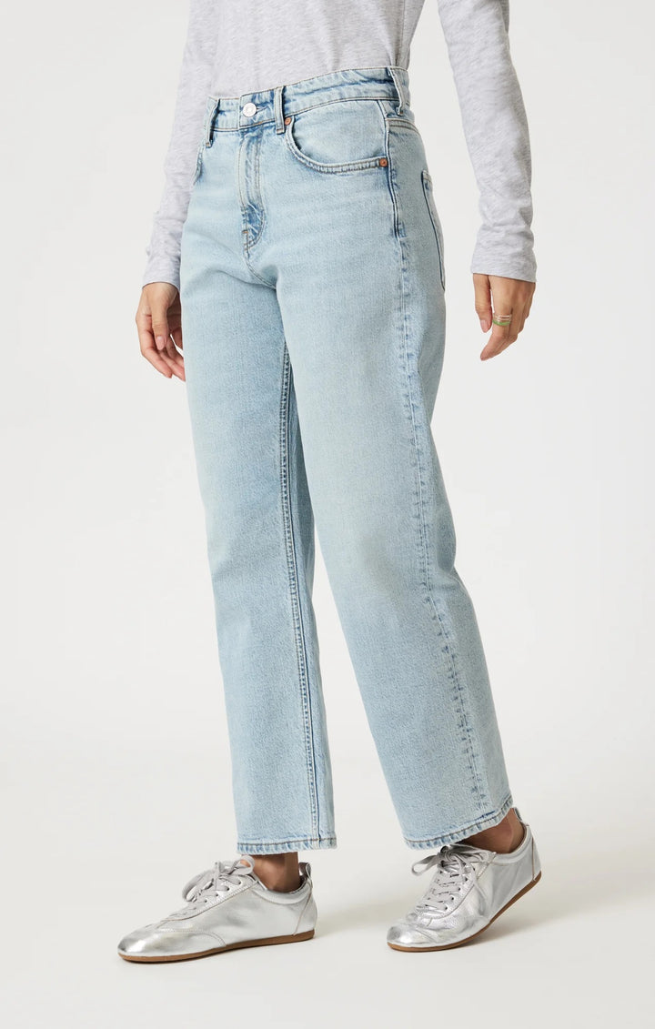 Savannah Straight Leg Jeans | Bleached Classic Blue