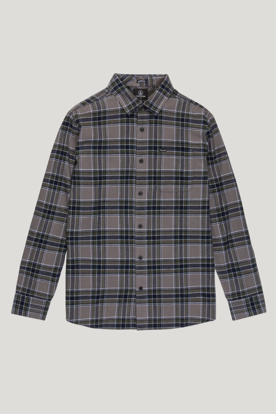 Volcom Boys Caden Plaid Shirt