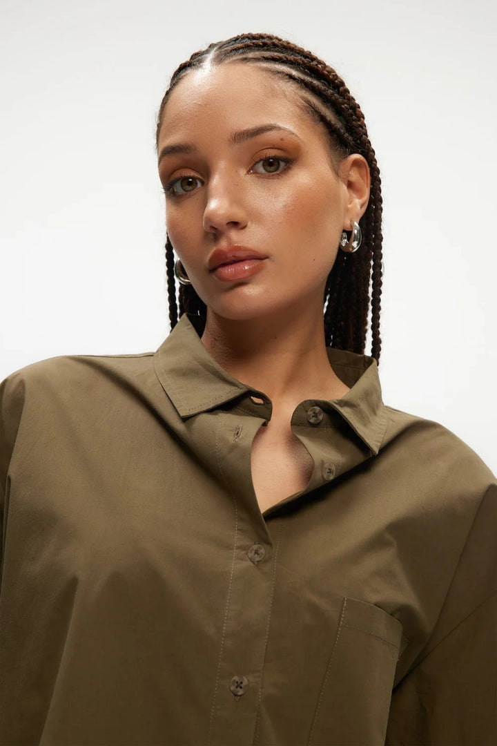 Poplin Oversized Shirt