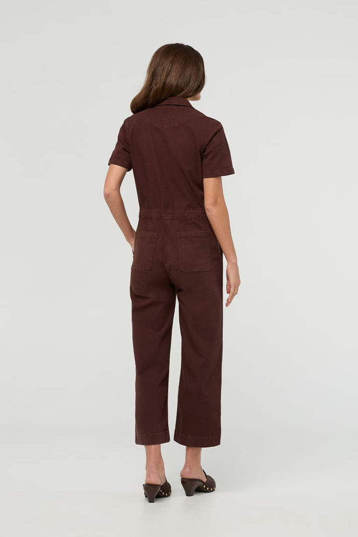 DU/ER Stretch Canvas Girlfriend Jumpsuit