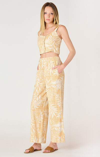 Wide Leg Pull-On Pant