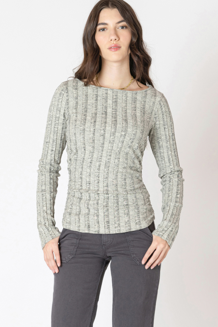 Remi Wide Ribbed Top