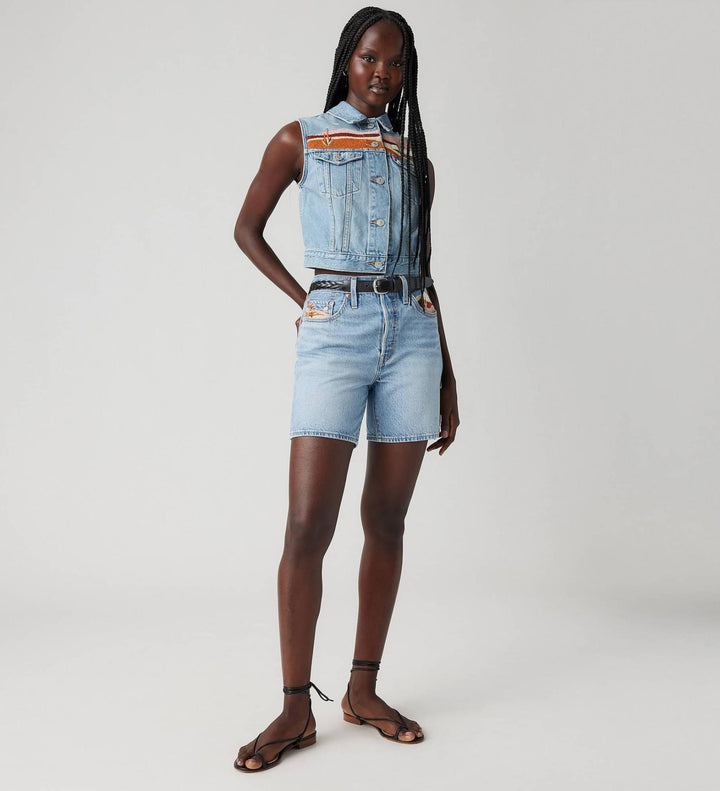 501 Mid Thigh Shorts | Desert Utopia