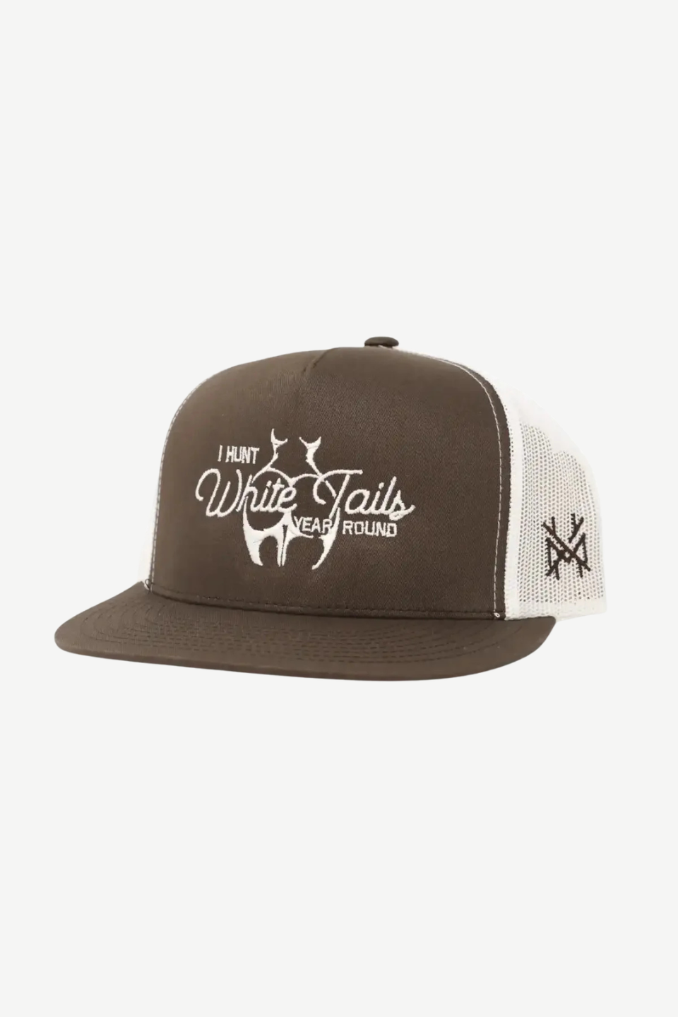 Mad Hatter I Hunt Whitetails Year Round Snapback Hat