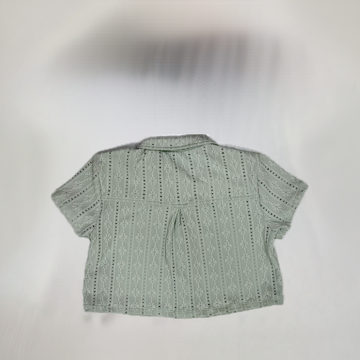 Eyelet Knit Shirt
