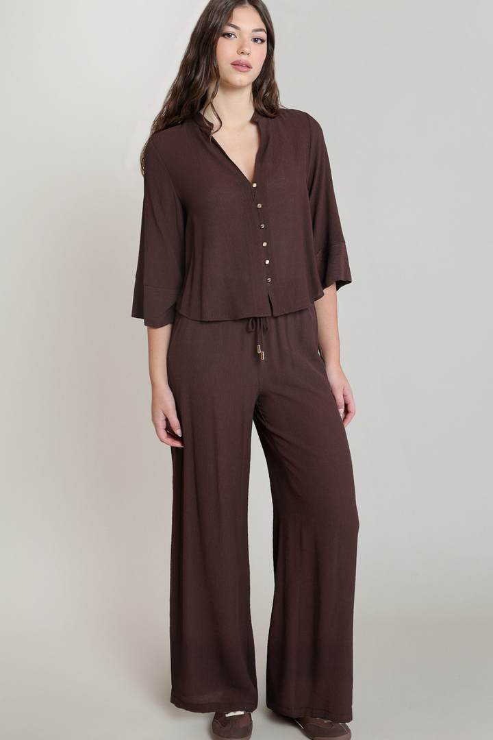 Dex Mara Flowy Wide-Leg Pant