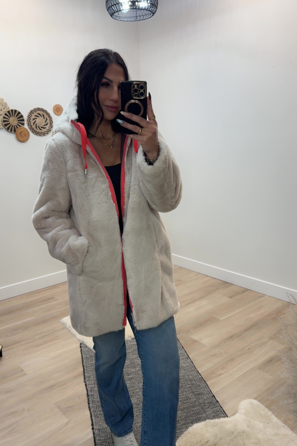 Javin reversible coat