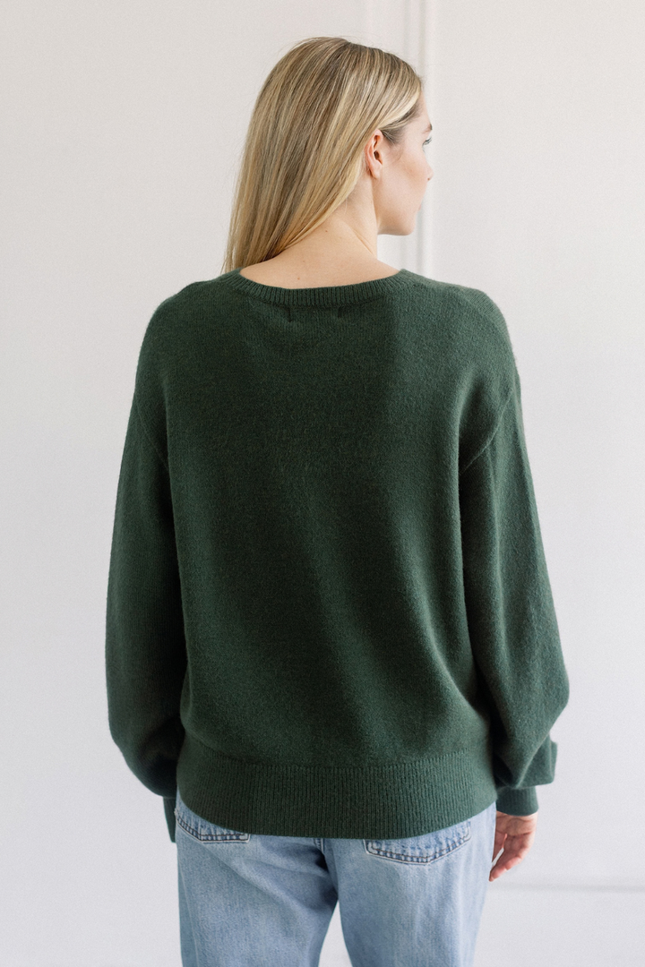Brunette The Label Classic Crew Neck Sweater