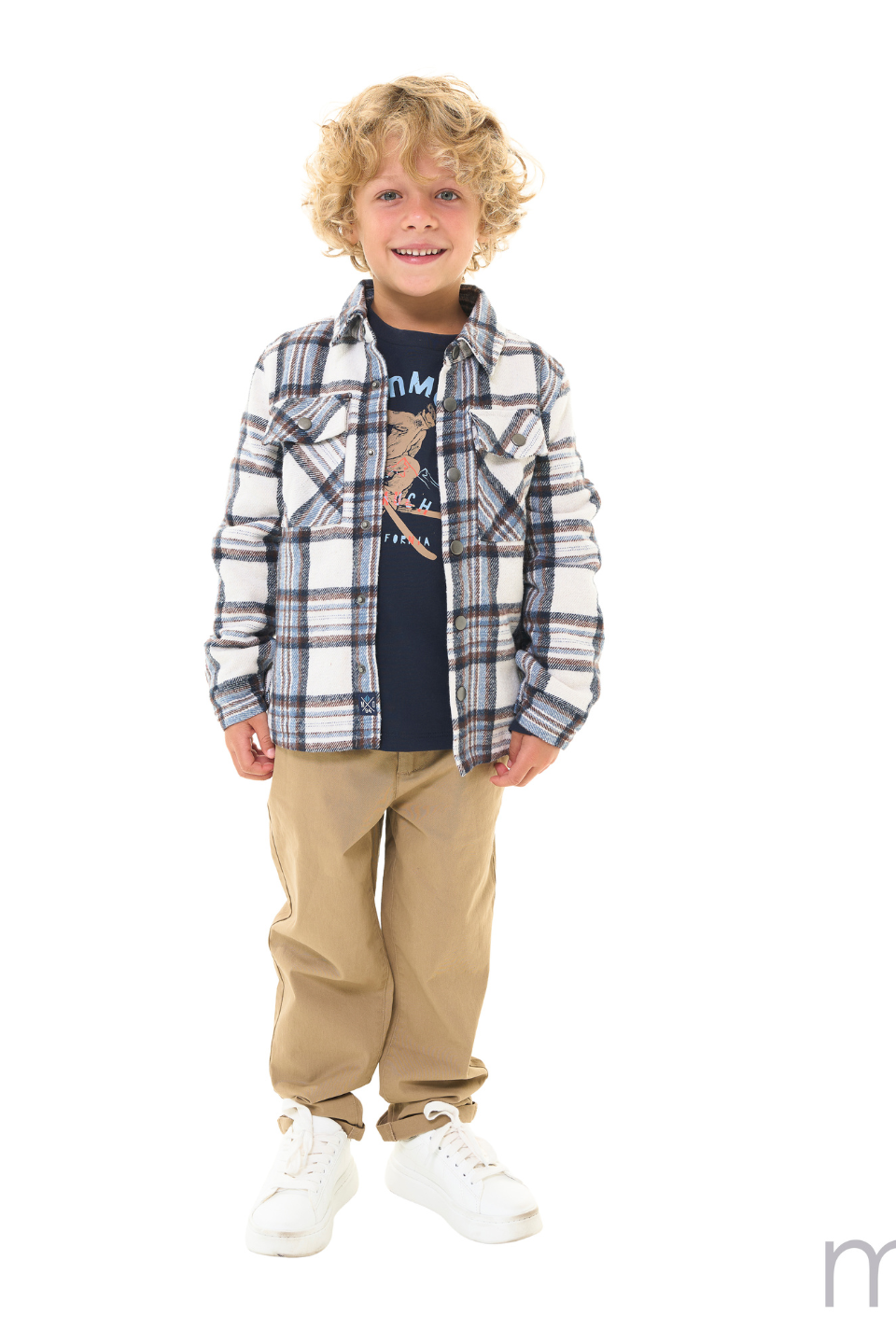 Bluefin Plaid Shacket