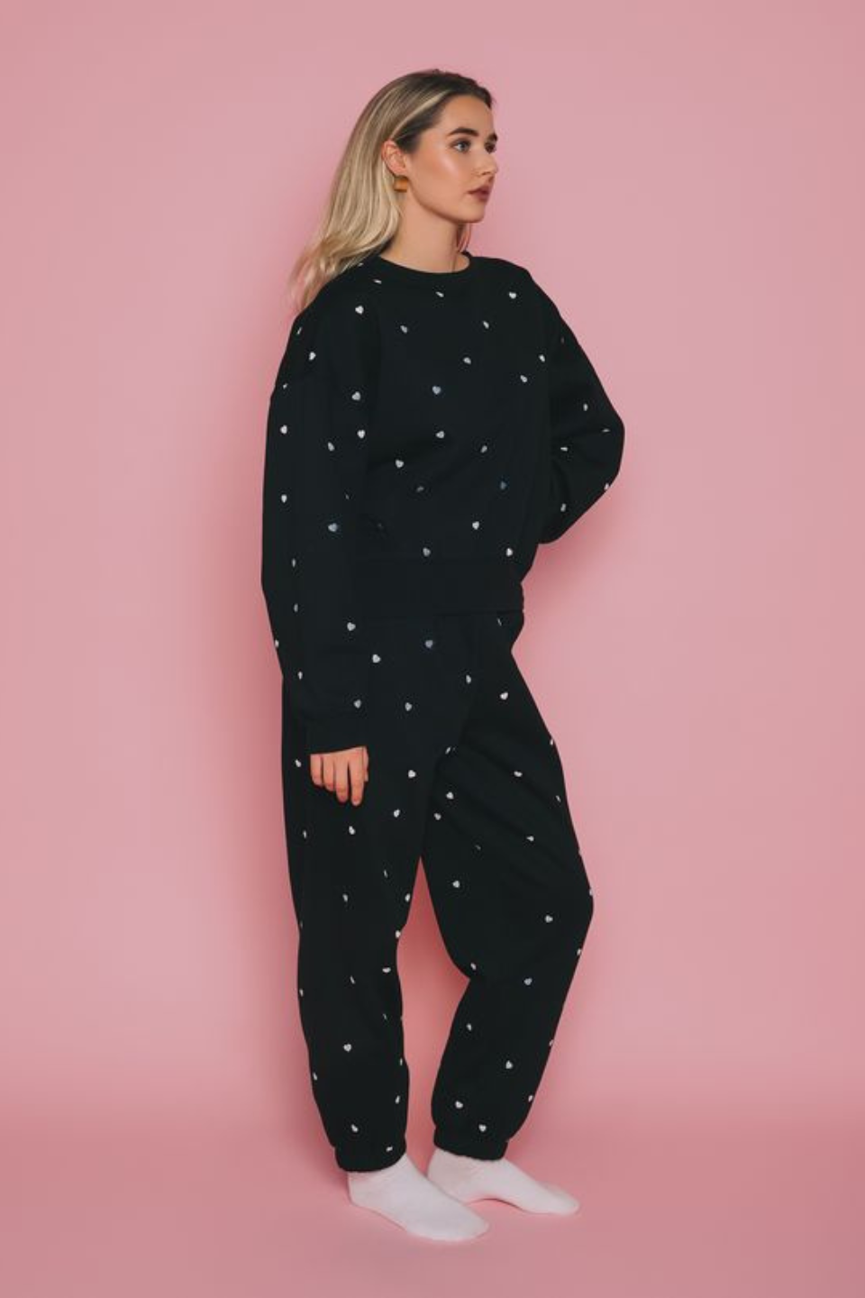Tiny Heart Oversized Jogger