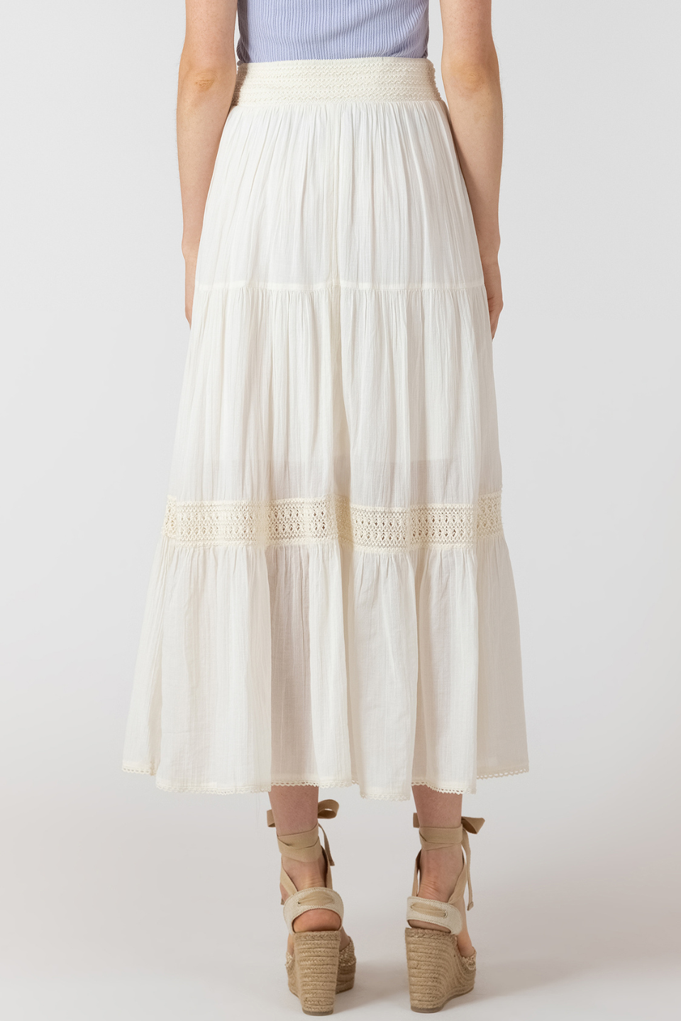 Dex Madelyn Crochet Maxi Skirt - Hot Peppers Clothing