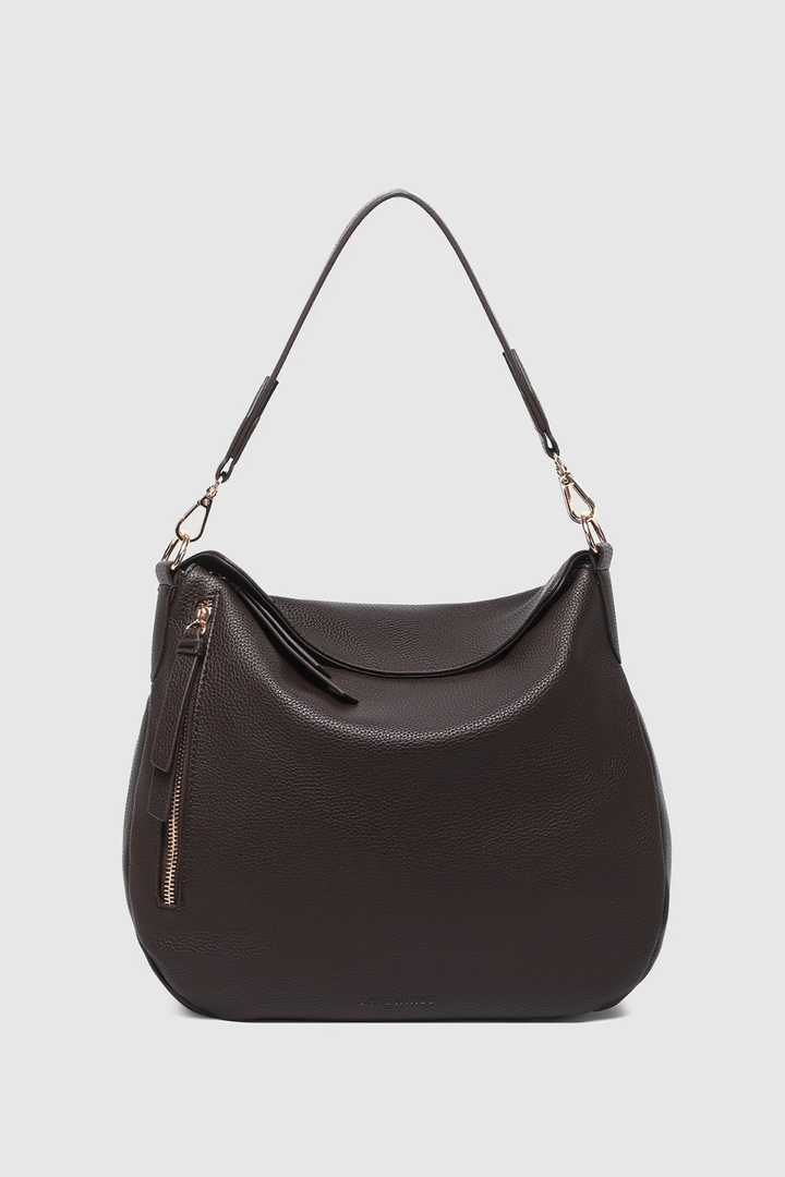 Nadia Shoulder Bag in Chocolate