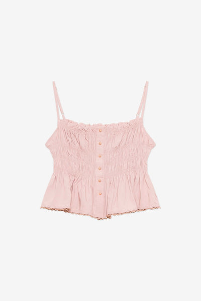 Smock Crop Top