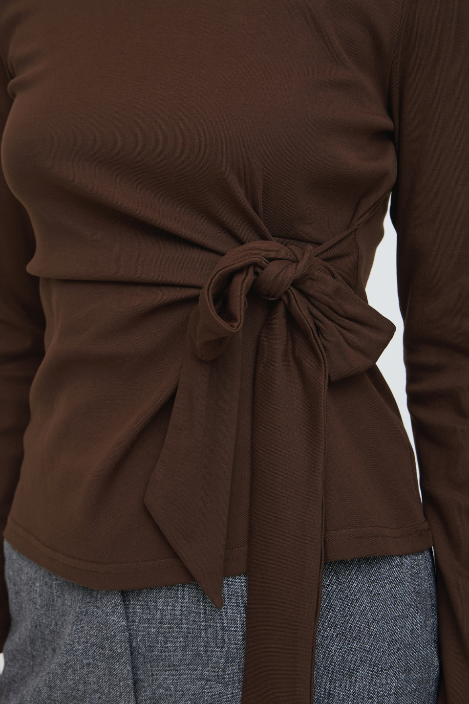 b.young Rimonica Side-Tie Top
