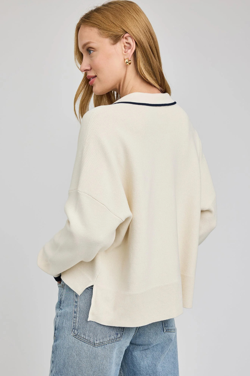 Tristan V-Neck Sweater - Hot Peppers Clothing