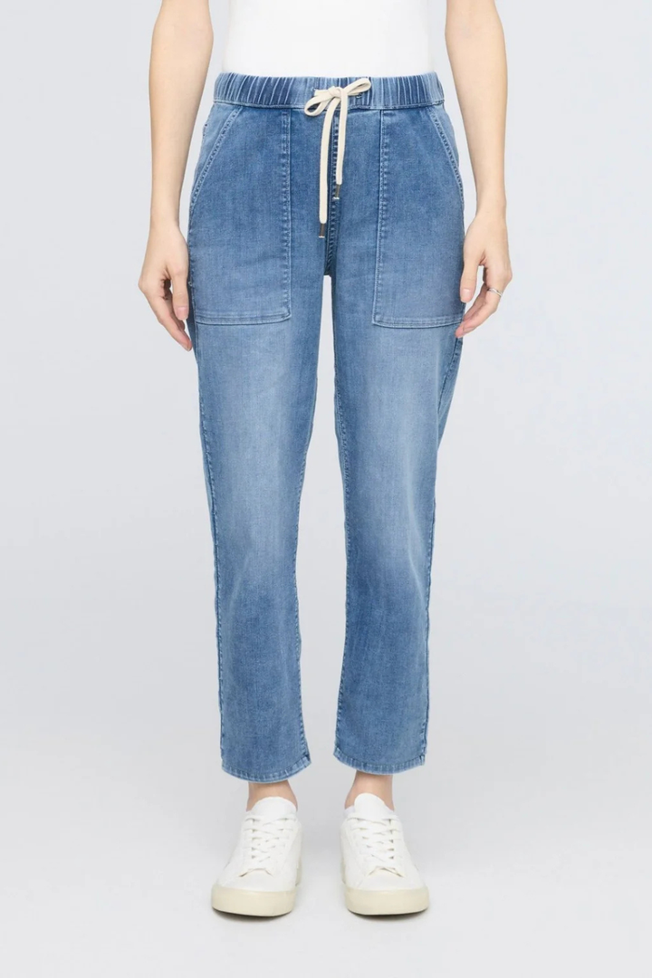 DU/ER Performance Denim Lite Harbour Pant - Light Stone DU/ER