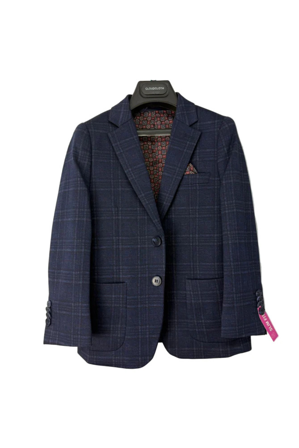 AXNY Classic Plaid 2 Piece Suit AMERICAN EXCHANGE