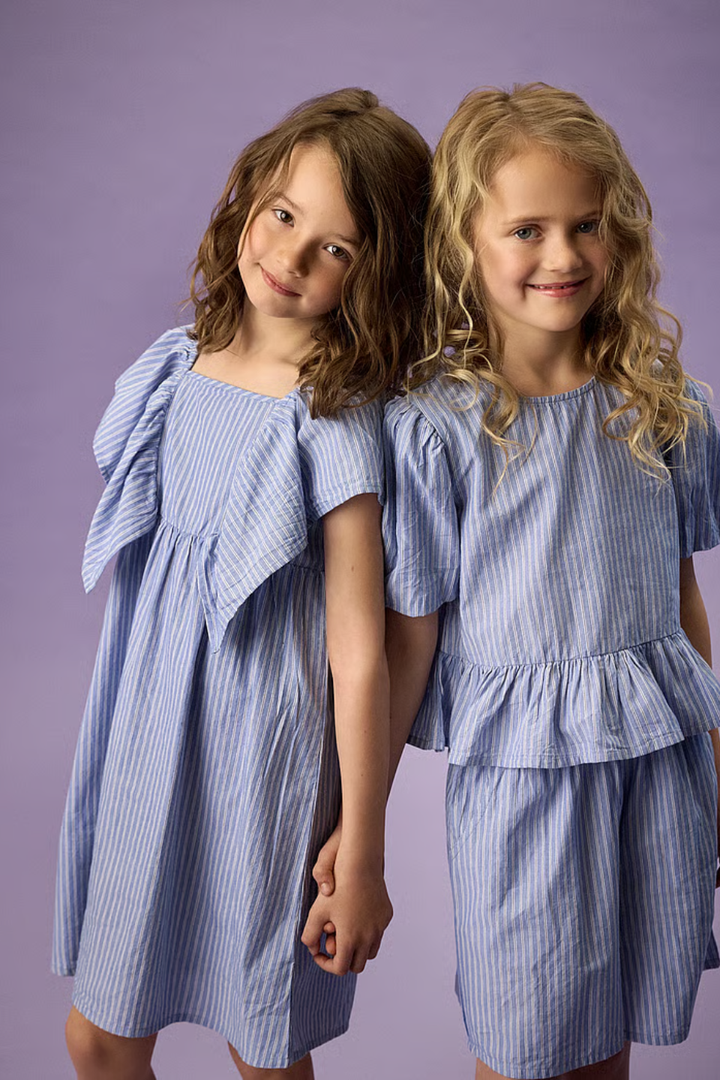 Woven Stripe Top - Hot Peppers Clothing