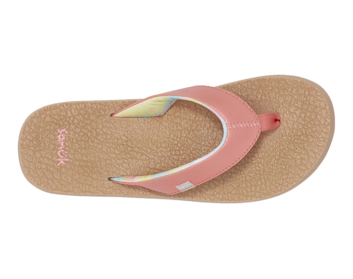 Yoga Mat Sandals | Coral