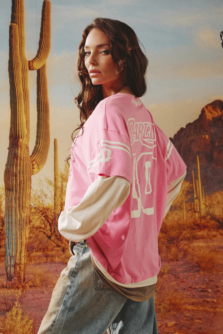 SABBI NEIGH SAYER LONG SLEEVE TEE
