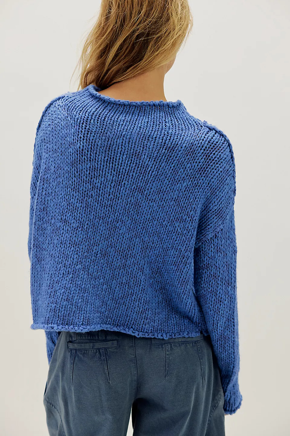 Free People Opal Rollneck Knit Sweater FREE PEOPLE
