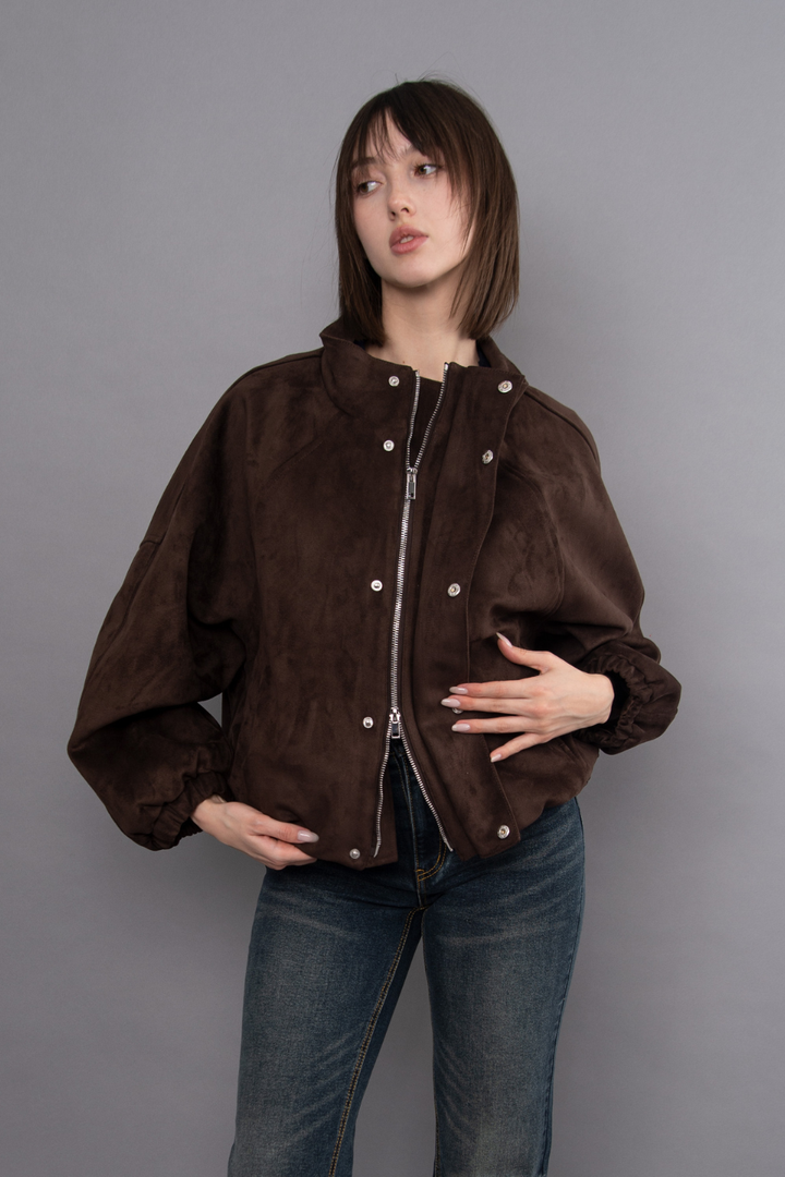RD Style Mia Faux Suede Jacket
