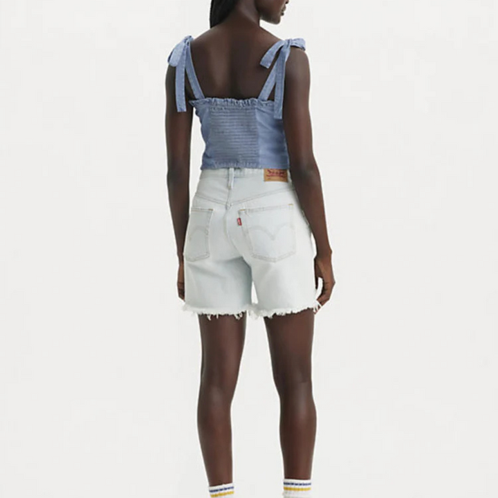 501 Mid Thigh Short in Fade Off