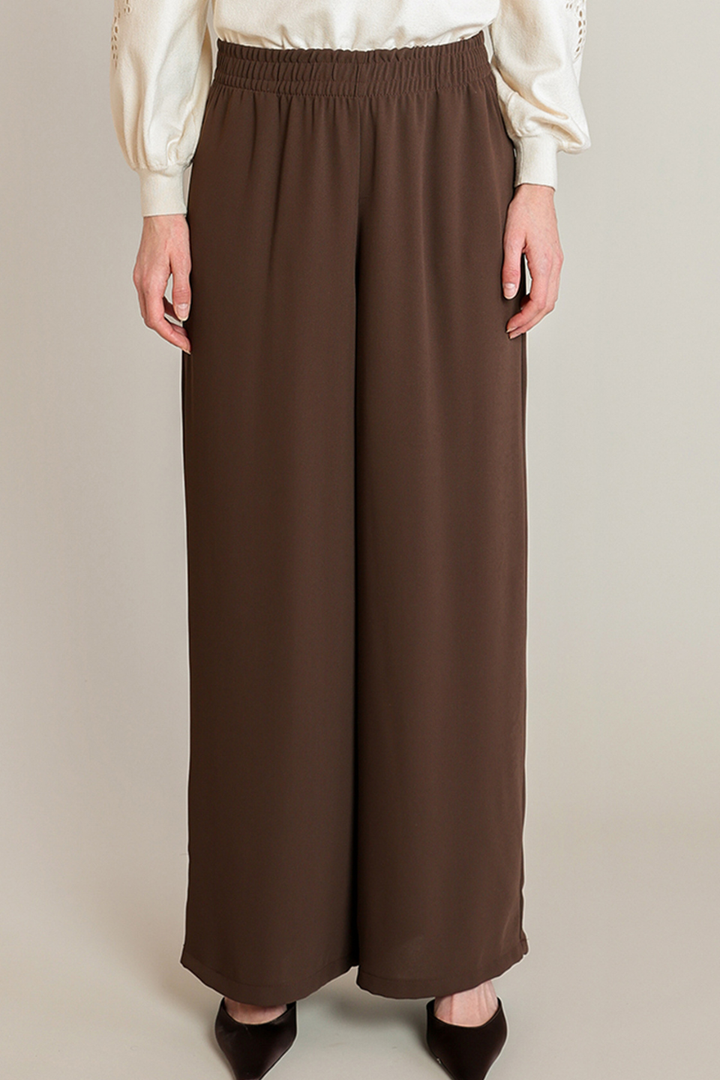Black Tape Vivienne Wide-Leg Pull-On Pant
