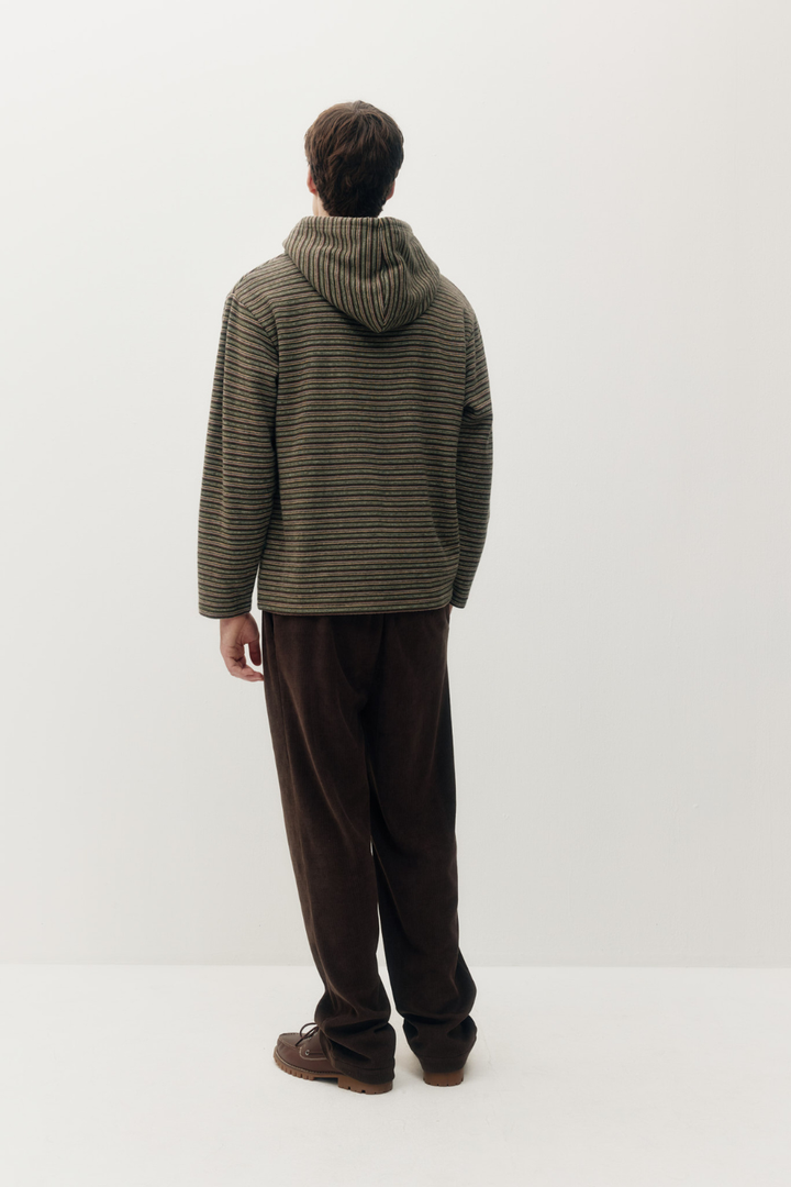 Kuwalla Men’s Striped Hood Pullover