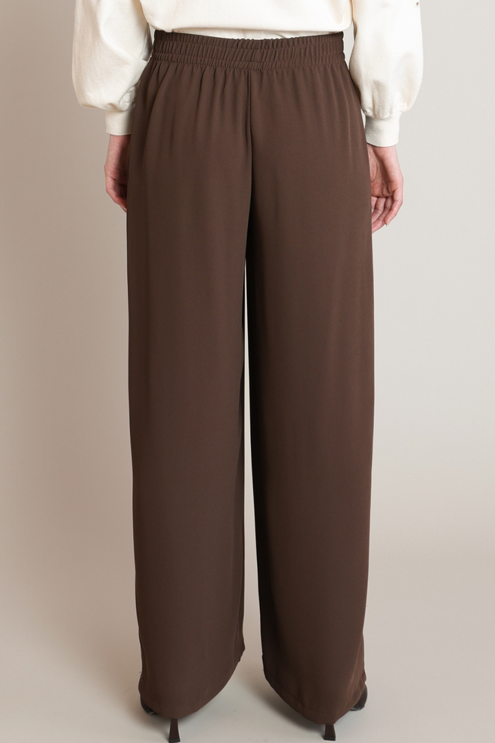 Black Tape Vivienne Wide-Leg Pull-On Pant