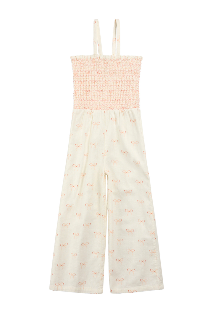 Smocked Tank Jumpsuit - Hot Peppers Clothing