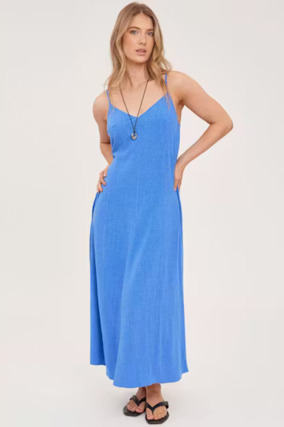 Virginia Midi Dress GENTLE FAWN