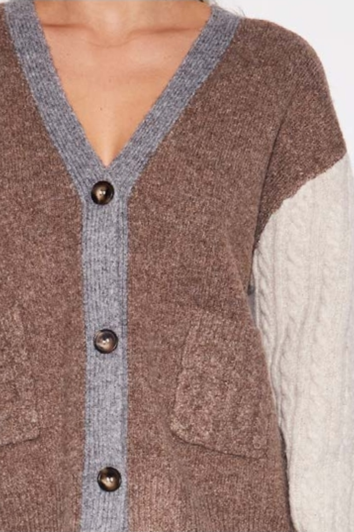 John + Jenn Harlow Colourblock Cardigan