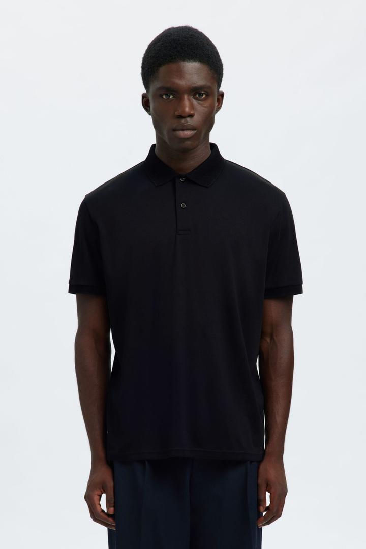 SHORT SLEEVED POLO SHIRT