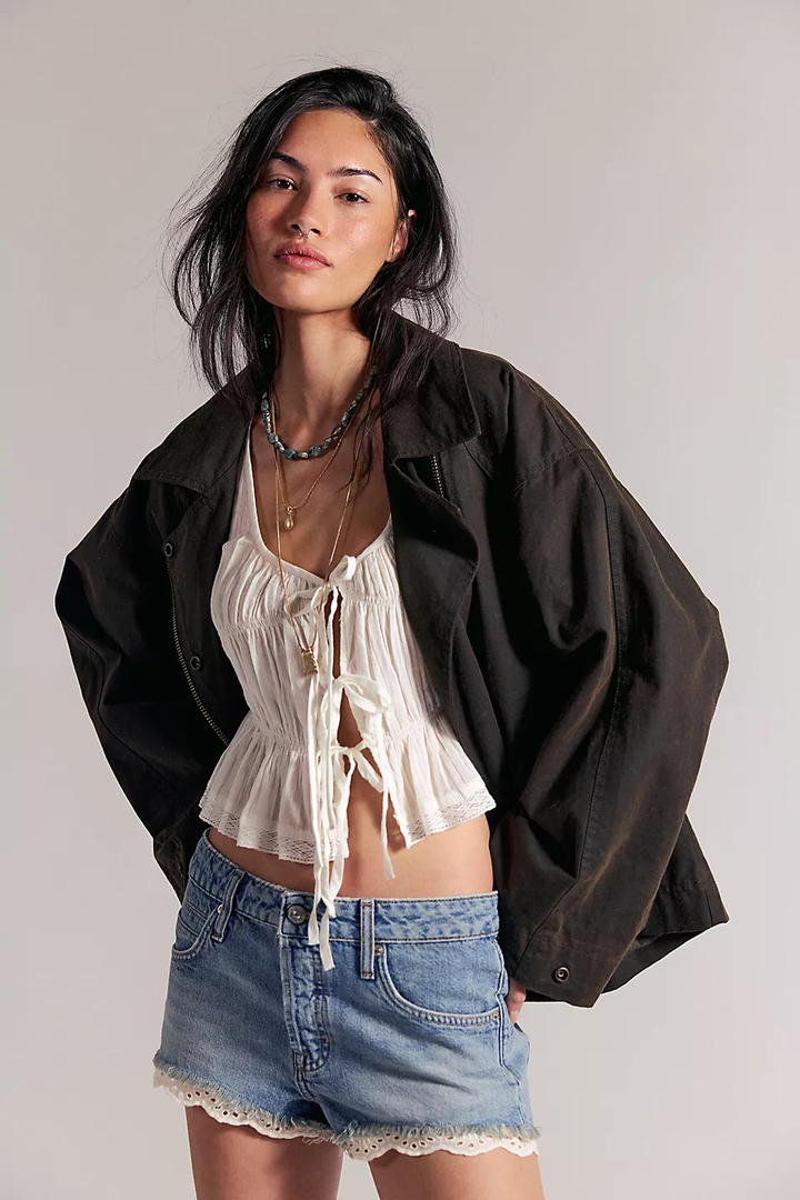 We The Free Cali Lace Shorties FREE PEOPLE
