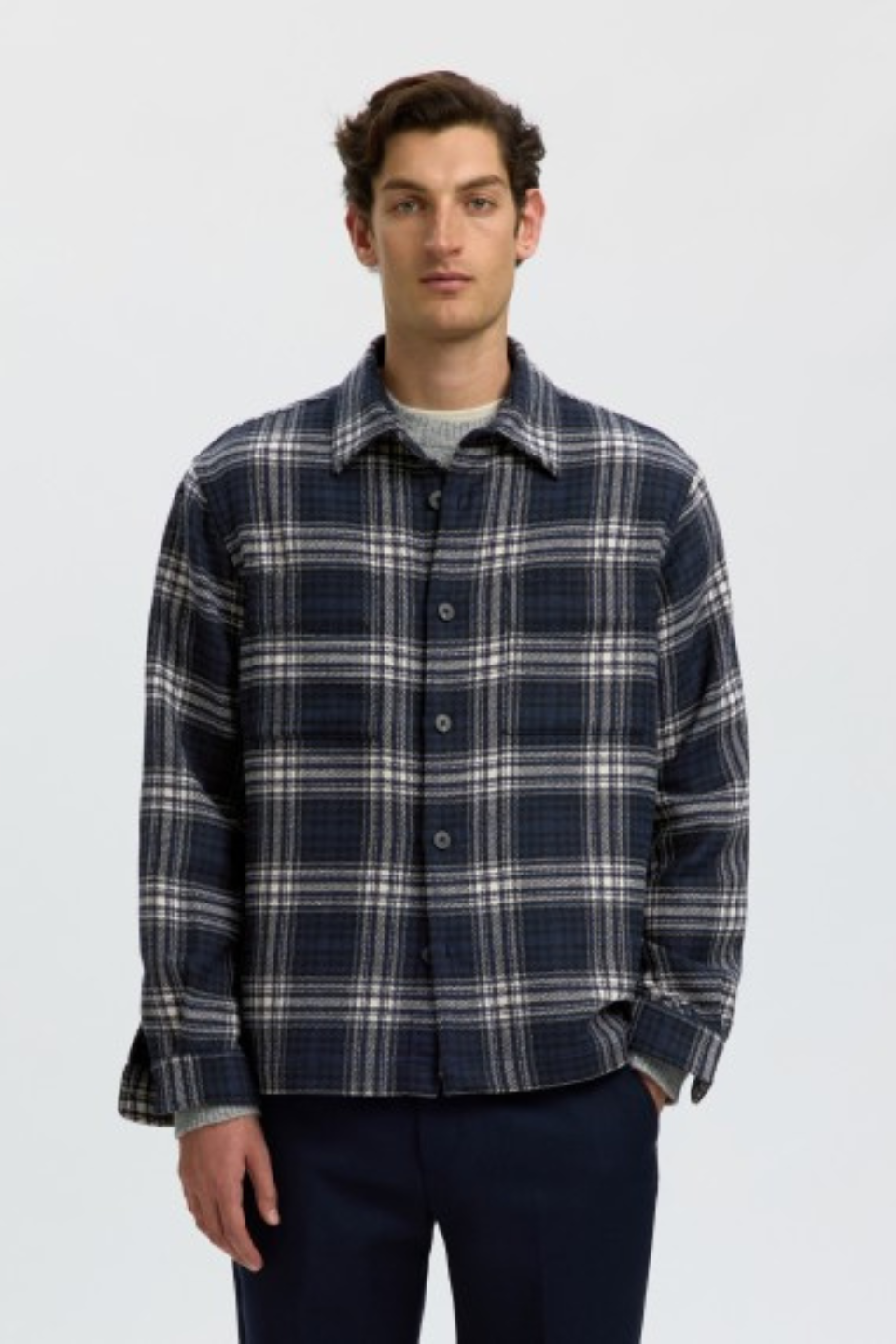 Selected Homme Pablo Wool Blend Overshirt