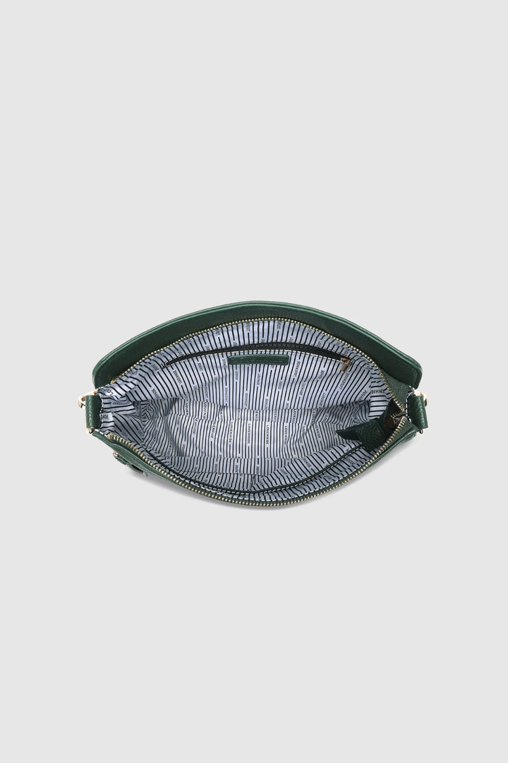 Nadia Shoulder Bag in Forest Green